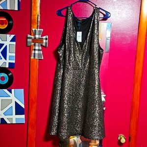 Plus size sequin dress
